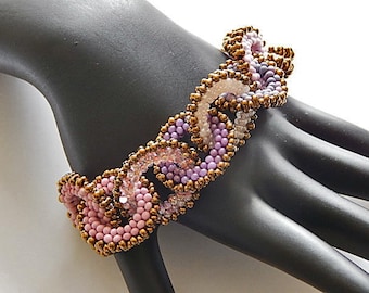 Purple Passion: Beloved Beaded Bracelet Instructions | Handmade | Beadwork | Instructions | Beading | Bracelets | Patterns