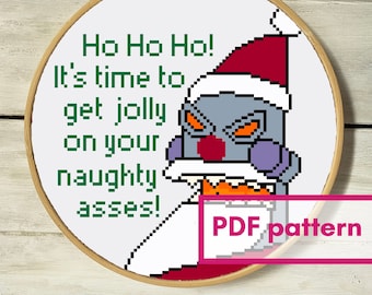 It's time to get jolly! 7 inch cross stitch PATTERN
