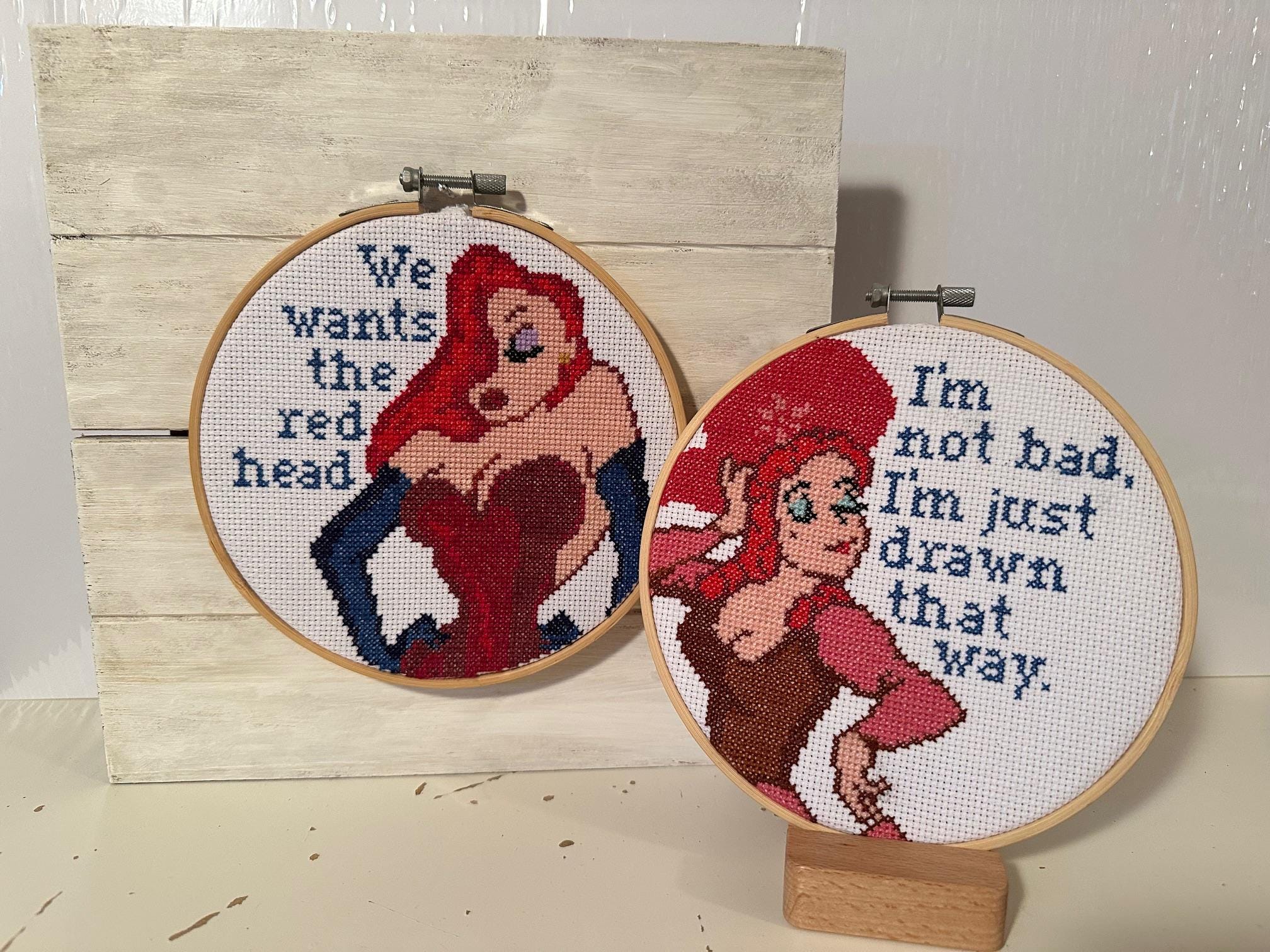 Jessica Rabbit Cross Stitch - Etsy