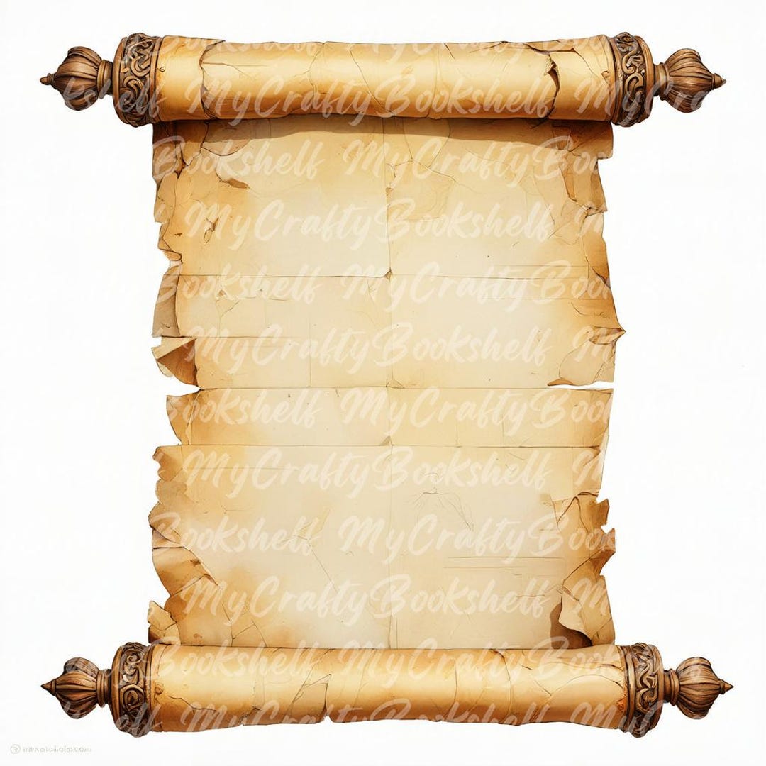 10 Medieval Scroll Clipart, Vintage Scroll, High Quality Pngs ...