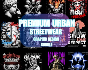 The Newest Urban pop Streetwear 2026 Graphics: 400+ Png Bundle Design For Print