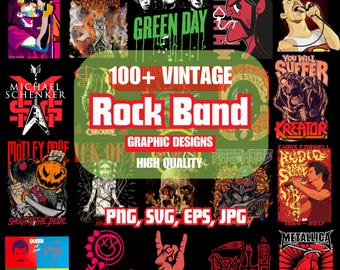 The Newest RockBand 2026 Graphics: 100+ Png Bundle Design For Print