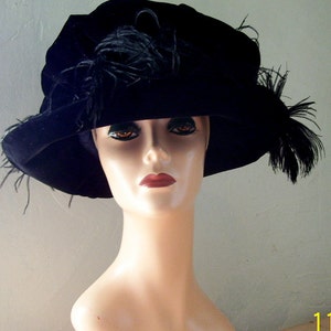 English tea hat  My Fair Lady hat  Downton Abbey Hat. Victorian Hats with modern flare