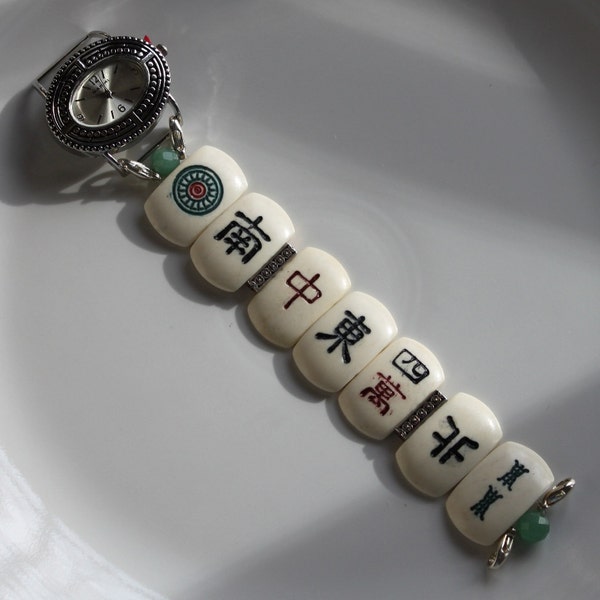 Mahjong Tile Bracelet Watch