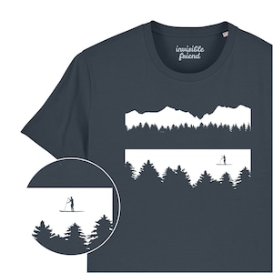 Paddle Board Organic Cotton t Shirt - paddle board - SUP - SUP gift - Father&#39;s Day - outdoors - Christmas Gift - female paddle board