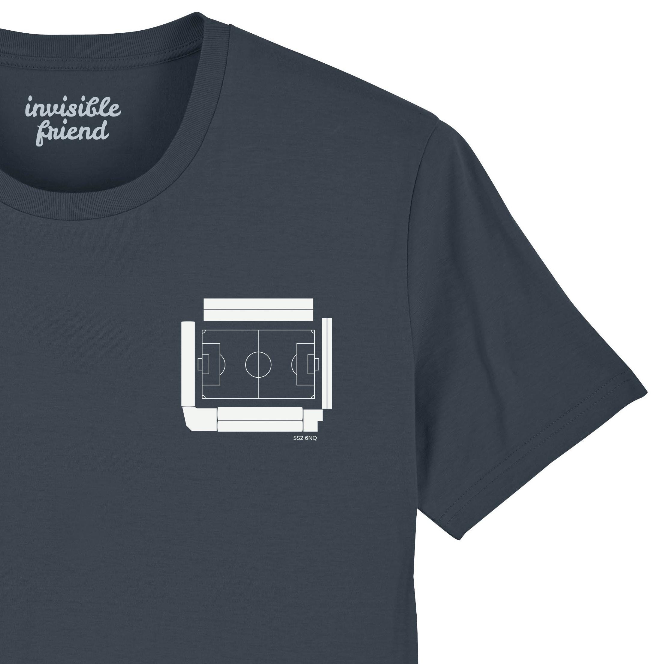 Southend United Roots Hall T Shirt | football lovers | gifts for him | gifts for dad | gifts for men | football gifts | football stadium