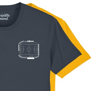 Sutton United Stadium T Shirt | football lovers | gifts for him | gifts for dad | gifts for men | football gifts | football stadium