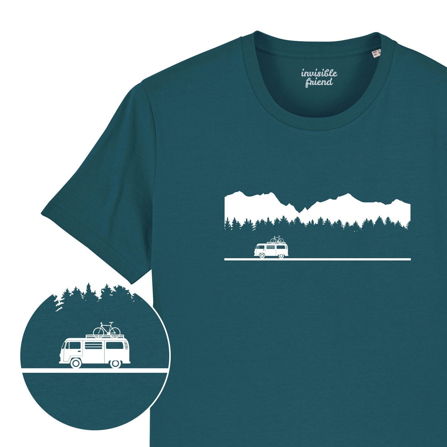 EVO Caravan Camping Evolution Camper Avec Vanlife Motorhome T-Shirt 