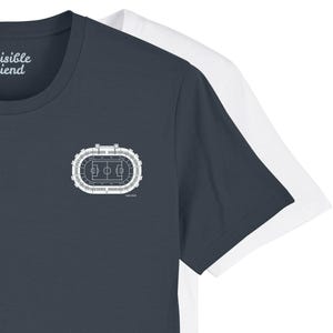 Camiseta do Estádio Histórico de Wembley | Amantes do futebol | Presentes para ele | Presentes para o pai | Presentes para homens | Presentes de futebol | Estádio de futebol