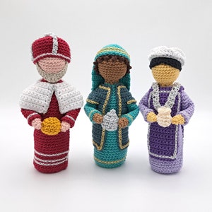 Nativity Scene - Three Wise Men - crochet pattern