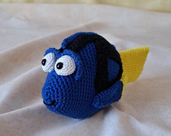 Blue Tang - crochet pattern