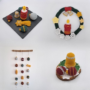 Christmas Decorations - crochet pattern