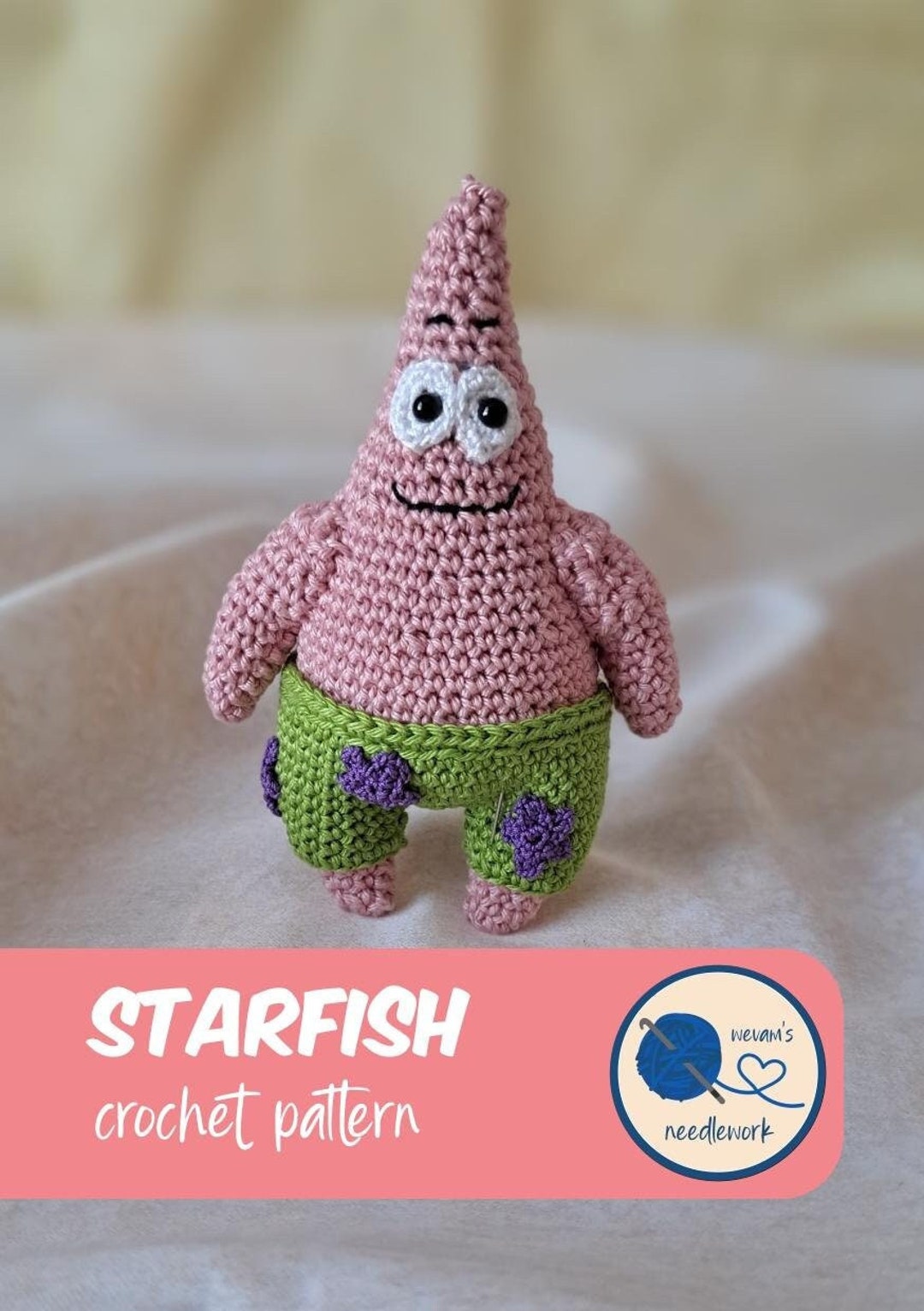Starfish Crochet Cover Top