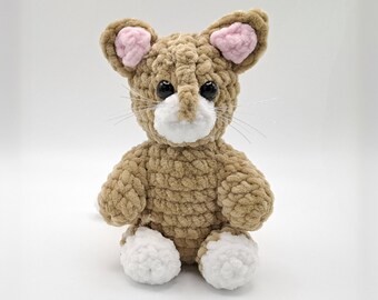 Cuddly Cat - crochet pattern