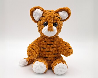 Cuddly Tiger - crochet pattern