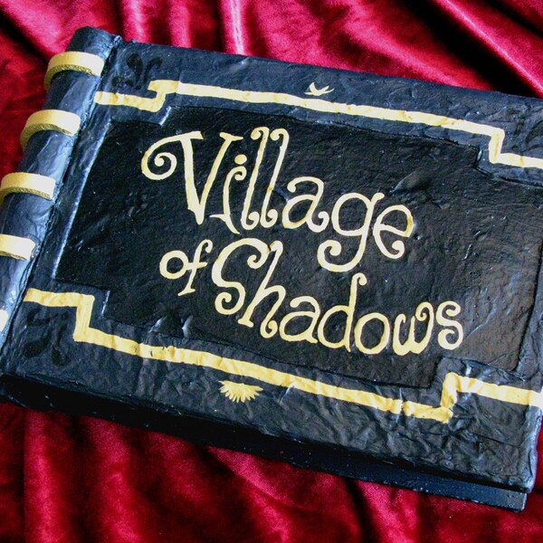 Village of Shadows, Resident Evil Village hideaway book box.  Redfield, winters, horror replica