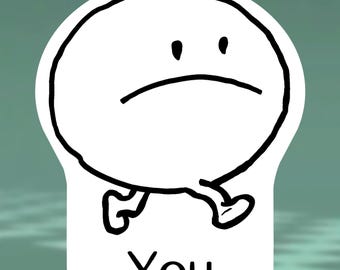 Rhythm Heaven Groove “You” Sticker
