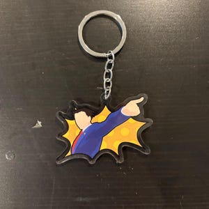 Phoenix Wright Objection Keychain