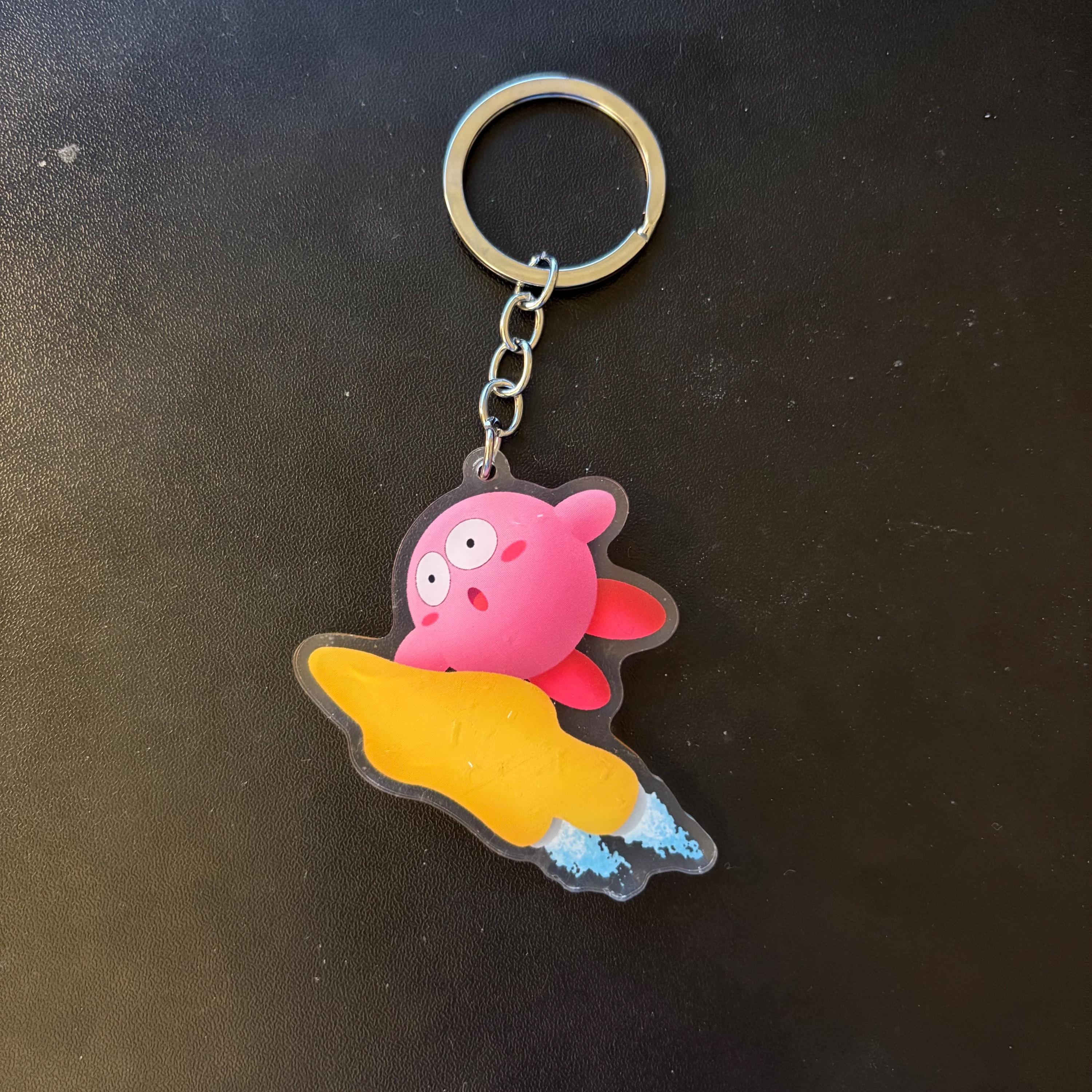 Kirby Air Riders City Trial Keychain - Etsy