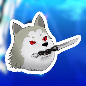 Persona 3 Recharger Koromaru Sticker