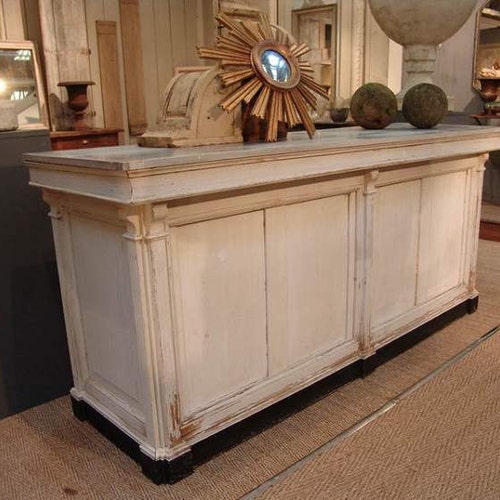 French Antique Repro Check Out Counter/ Reception Desk/ Cash Etsy