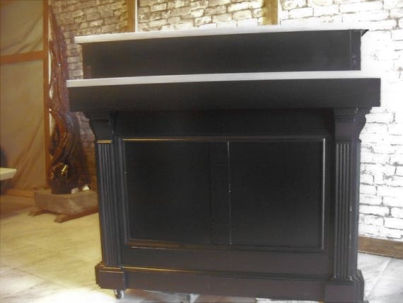 Medium Reception Desk French Antique Repro Reception Desk French Antique Repro