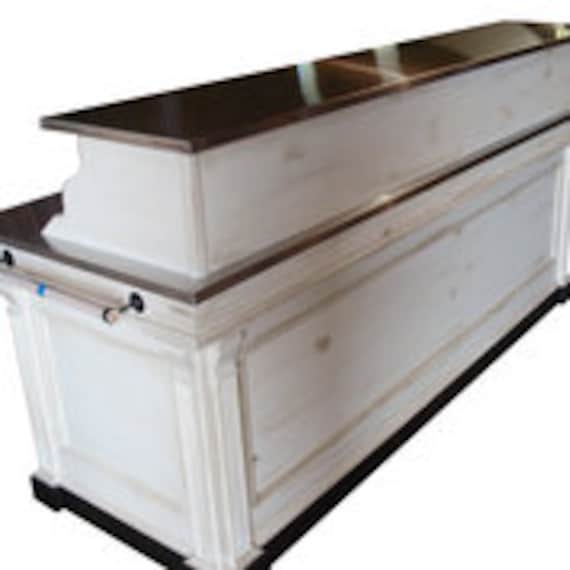 French Antique Repro W Stainless Steel Ctops Etsy