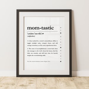 Citation de maman, art mural, définition de maman, cadeau pour maman, citation imprimable, décoration murale, cadeau, cadeau fête des mères, art mural