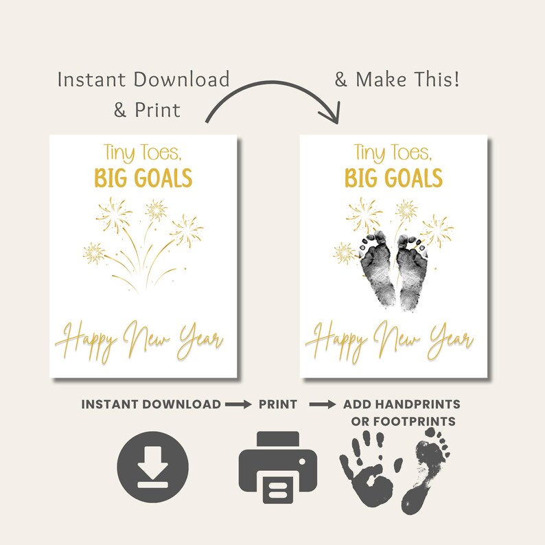 printable new year handprint art kids diy footprint craft for new year holiday memory keepsake fingerprint project for toddlers new year activity printable handprint template fun new year fingerprint craft keepsake art for kids diy toddler footprint printable fun holiday keepsake handprint idea for new year celebration family new year craft digital handprint download for kids new year memory activity idea printable handprint art project for new year toddlers