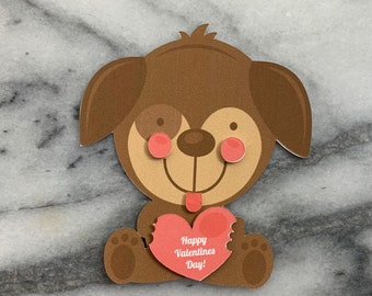 Valentines, Puppy set of 12, Mini note cards, Valentines Day, Classroom Valentines, School Valentines, Preschool Valentines