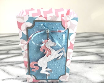 Carousel Favor Box, Carnival Birthday, Circus Party, Merry Go Round, Baby Shower,Carousel Horse