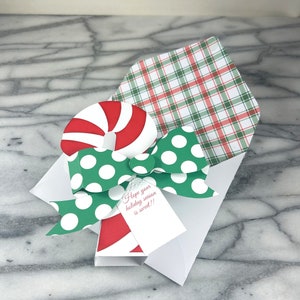 Candy Cane Pop Up Christmas Card: 3D Holiday Greeting