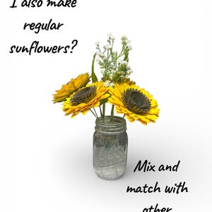 Handcrafted Paper Lyric Sunflowers image 10