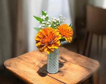 Handcrafter Paper Marigold, Single Marigold