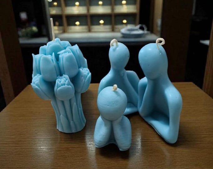 minimalist home decor gift candle set
