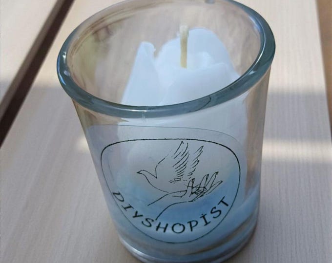 Handmade Glass Candle