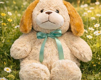 Peluche de cachorro grabable: regalo de recuerdo con mensaje de voz
