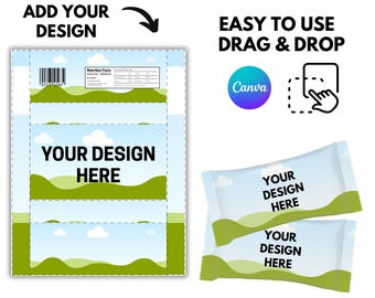 Rice Krispies Canva Template: Rice Krispy Treats Mockup