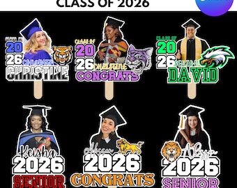 Graduation Fan Design: Custom Grad Hand Fan Canva Template