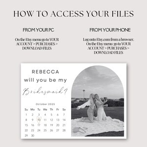 Bridesmaid Proposal Calendar Card - Il 300x300.6257463750 Pmg1 