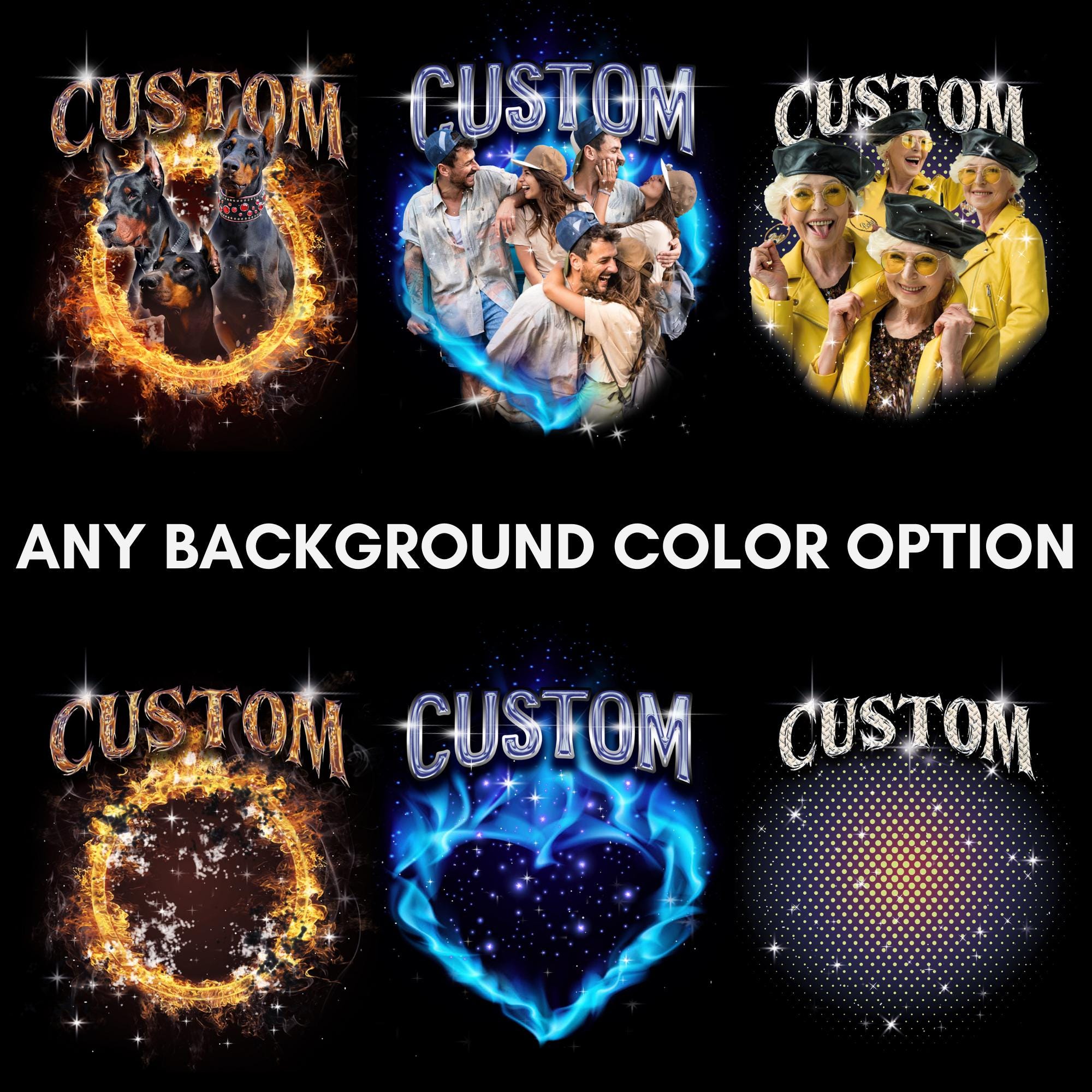 Custom 90s Vintage Graphic: Personalized Bootleg Design, Insert Your ...