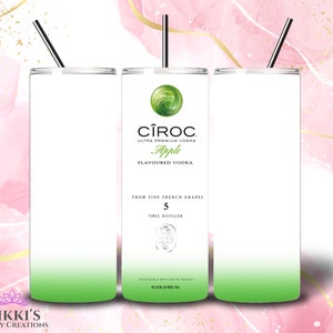 DIGITALE 20oz Ciroc Vodka Tumbler Bundle PNG 5 Design