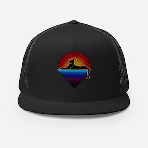 Jerry Garcia Cats Under The Stars Grateful Dead Trucker Cap Snapback hat