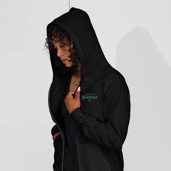 DoubleFantasyTees Chateau Marmont Unisex Heavy Blend Zip Hoodie