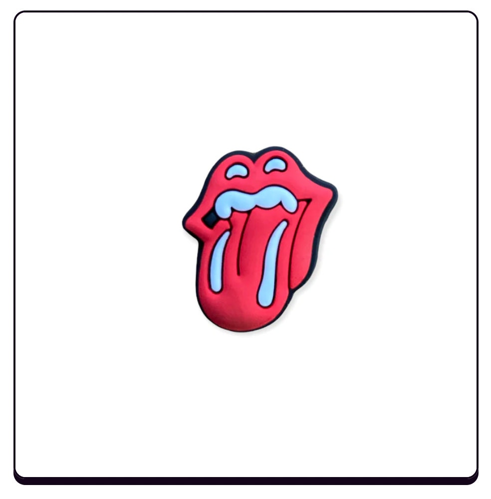 Rolling sales stones jibbitz