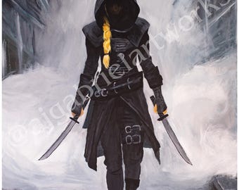 Celaena Sardothien Konsttryck – Glastron Fan Art, Officiellt Licensierad