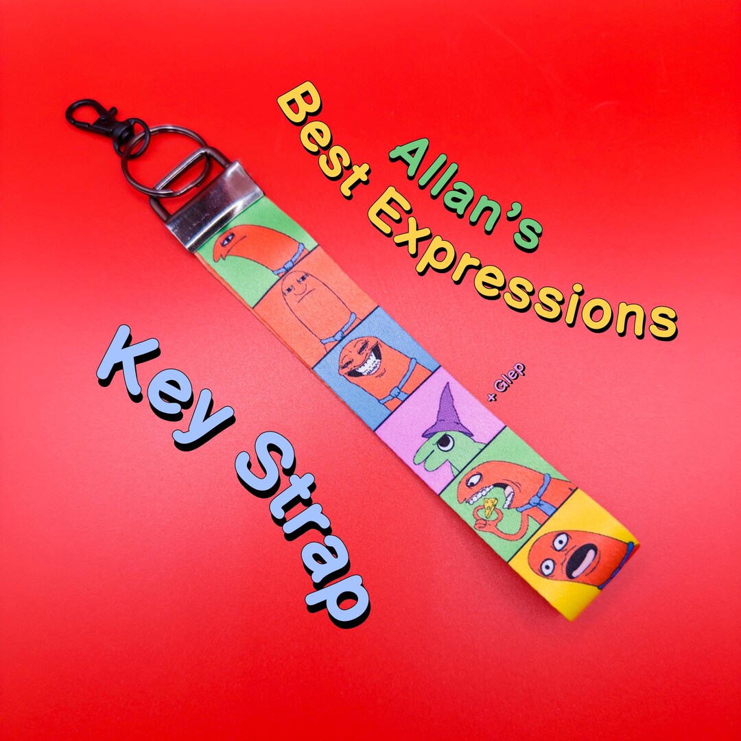 Best of Allan Key Strap | Smiling Friends | 5.4 In/14 Cm Durable ...