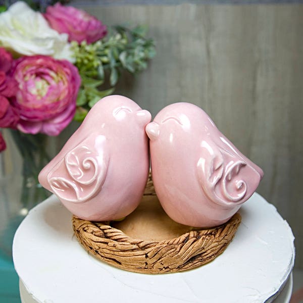 Pink Love Birds Etsy