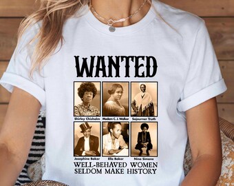 Black History Month T-Shirt, BLM Shirt, Black History Shirt, MLK Shirt, Black Power Shirt, Motivational Shirt, Gift For Woman, Feminist Tee