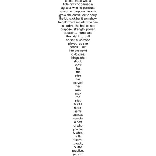 Ladies Lacrosse Poem for Graduates or Gift Etsy